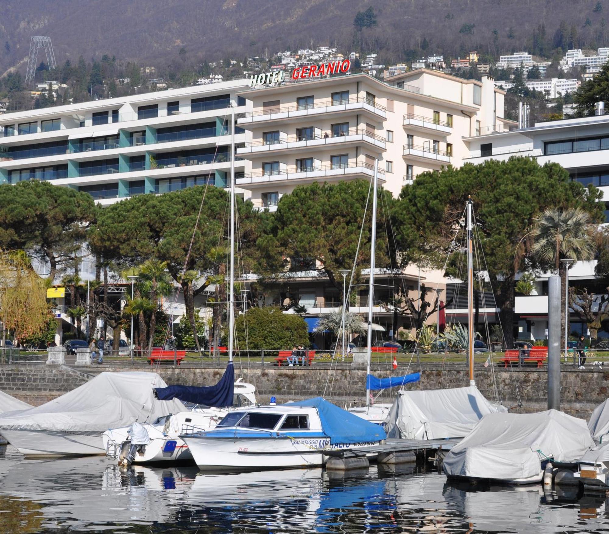 Hotel Geranio Au Lac Muralto Екстериор снимка