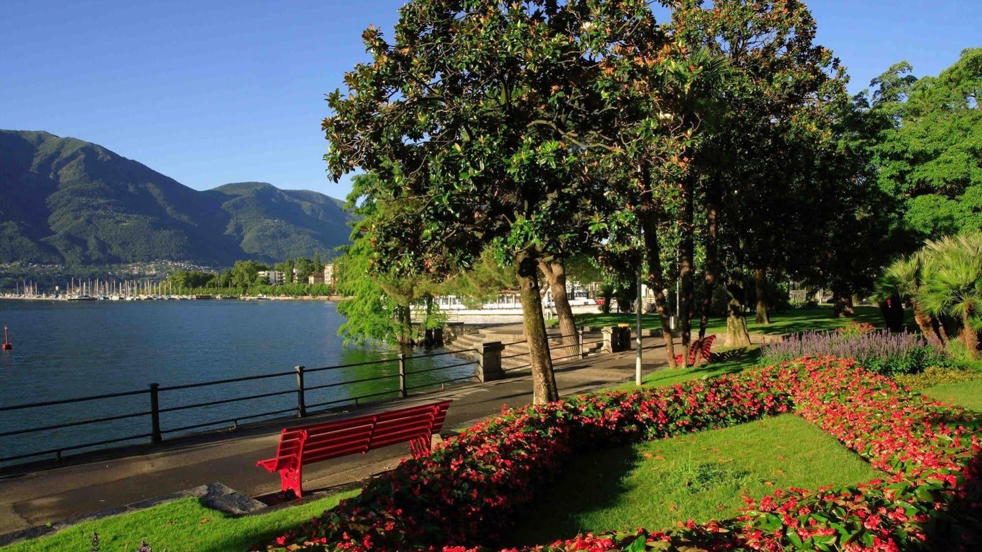 Hotel Geranio Au Lac Muralto Екстериор снимка